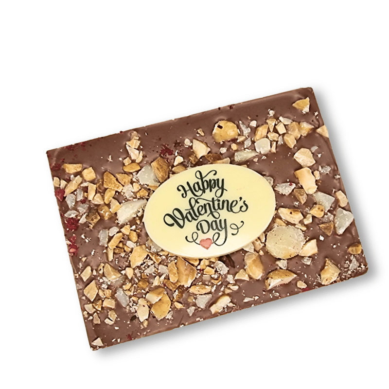 Nuts for U Valentine's Bar