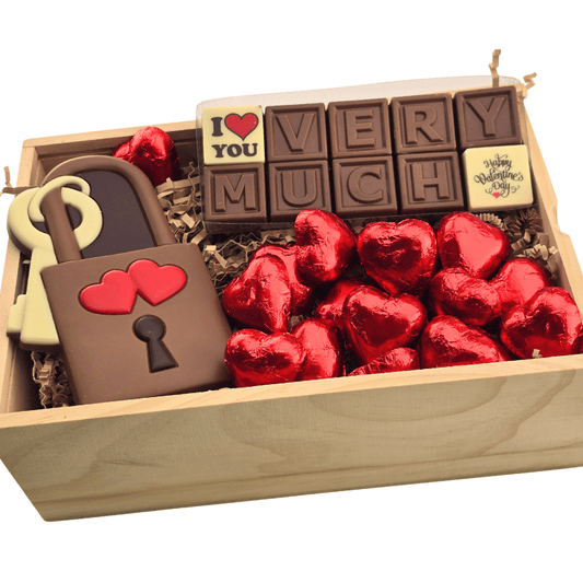 Locked in Love - Personalised Valentines Hamper