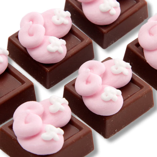 One Baby Girl Chocolate