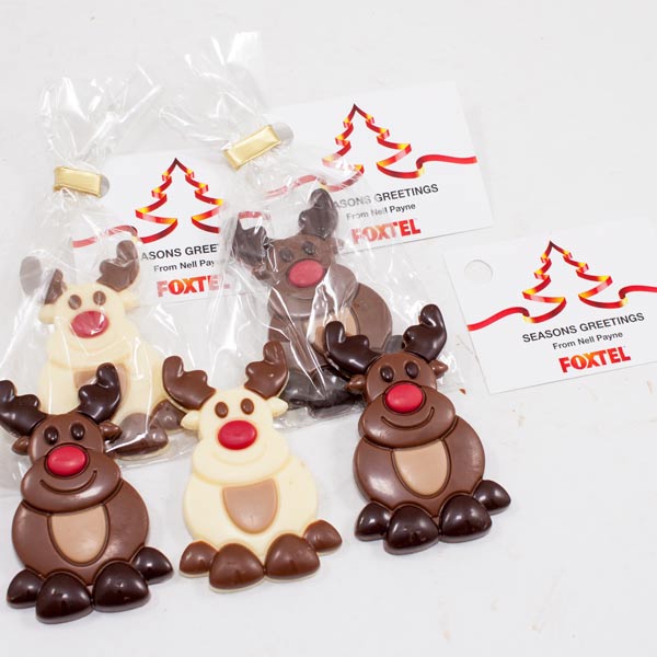 Chocolate Rudolph Desk Drop For Foxtel