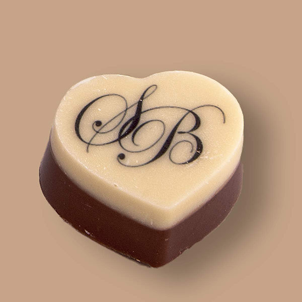 Monogram Chocolates Printed in Black And White