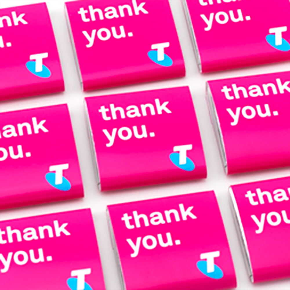 Thank You Chocolates For Telstra