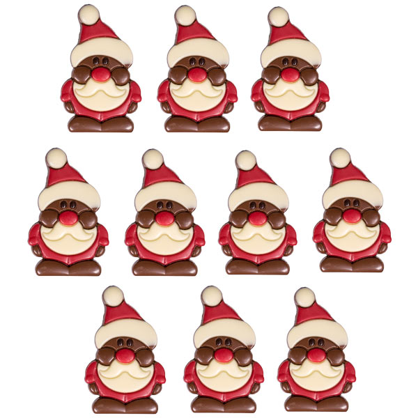Ten Hippy Santas