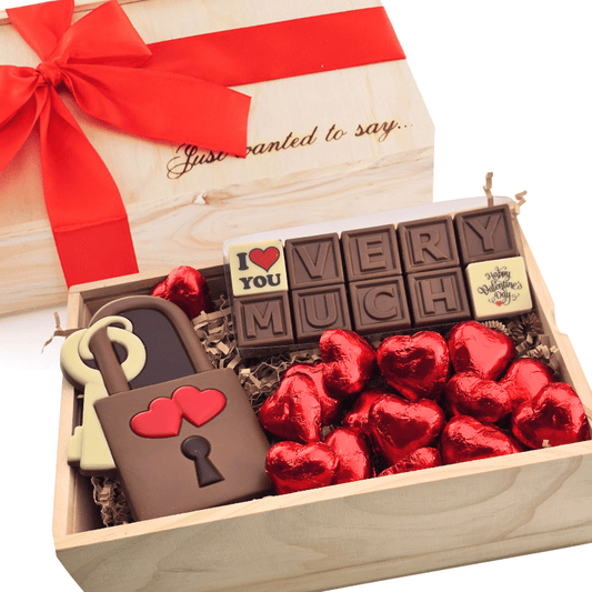Locked in Love - Personalised Valentines Hamper