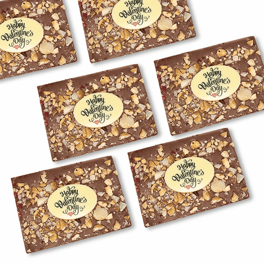 Nuts for U Valentine's Bar