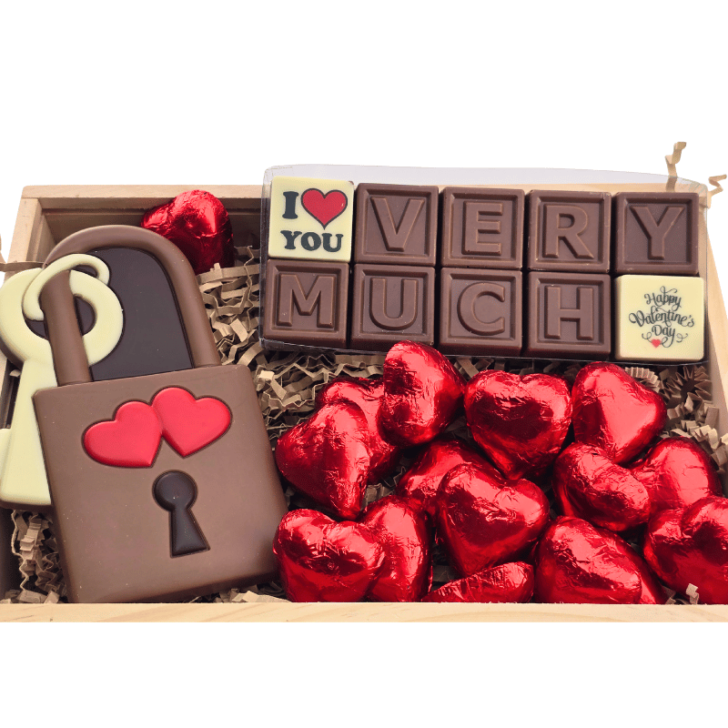 Locked in Love - Personalised Valentines Hamper