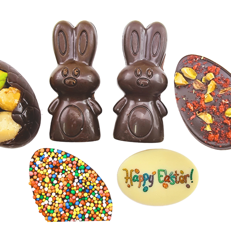 Vegan Chocolate Bunnies Mini Giftbox