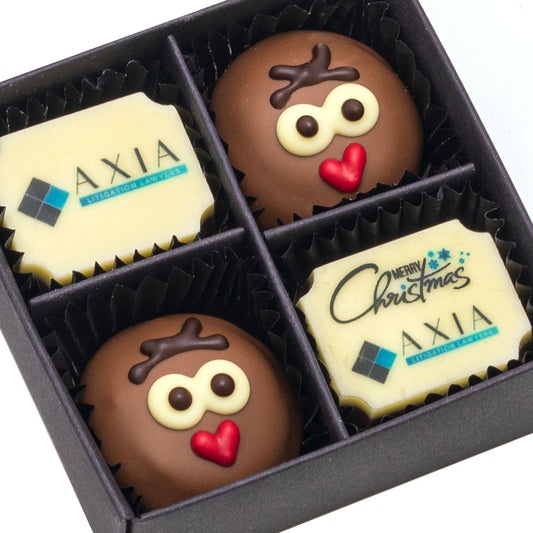 Novelty Christmas Chocolates That Mean Business