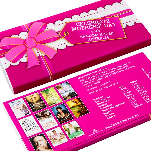Branded Chocolate Bars For Random House