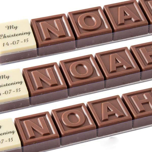 Christening Chocograms