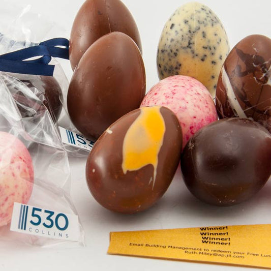 Promotional Chocolate Easter Eggs For 530 Collins