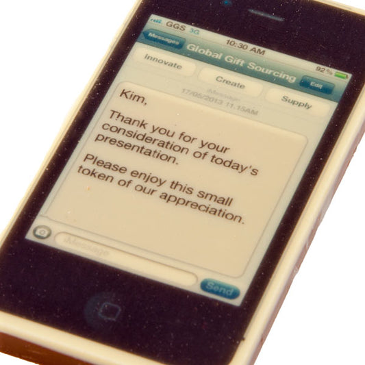 Personalised Chocolate iPhones For Global Gift Sourcing