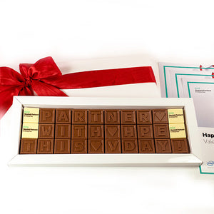 Valentines Day Chocograms For Hewlett Packard Enterprise