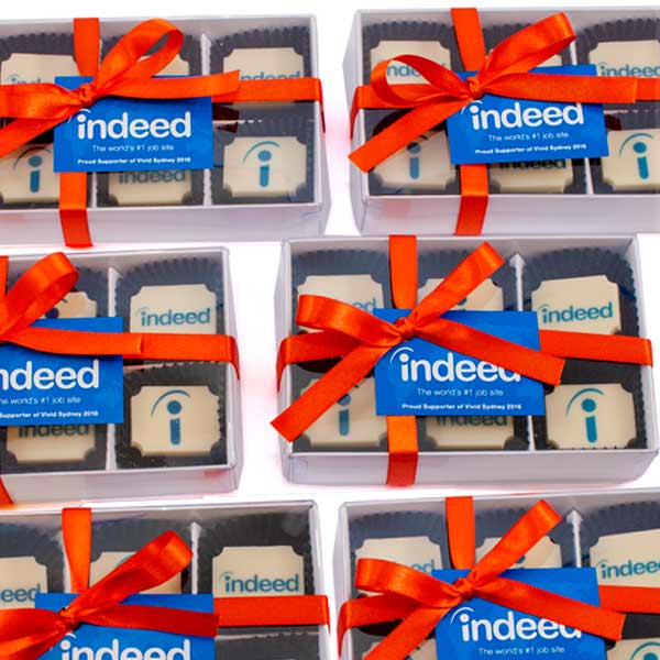 Printed Chocolates For Indeed