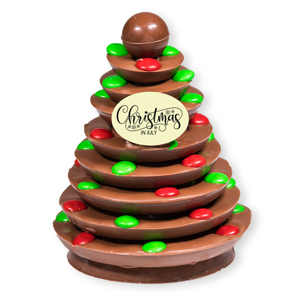 M&M Xmas in July tree