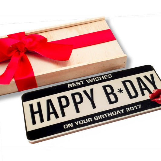 Birthday Number Plates
