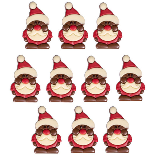 Ten Hippy Santas