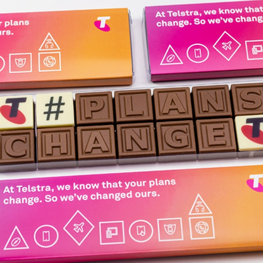 Personalised Chocolate Gifts For Telstra