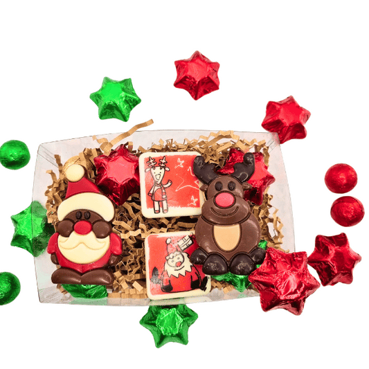 Santa and Rudolf Gift box