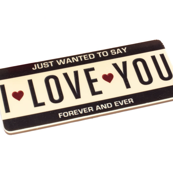 I Love You Plates