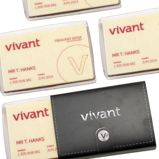 Edible Credit Cards For VIP Clients