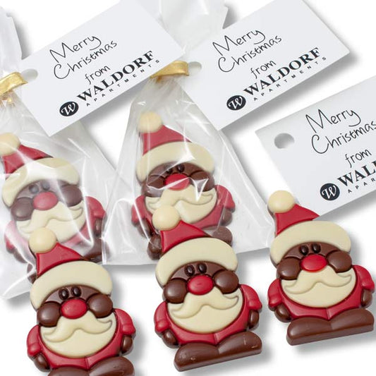 Chocolate Santa Desk Drop For Waldorf Apartments
