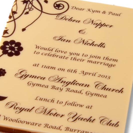 Edible Wedding Invitations
