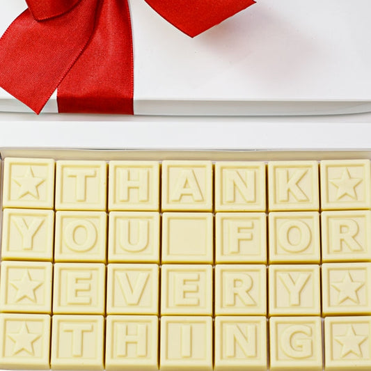 Thank You in White